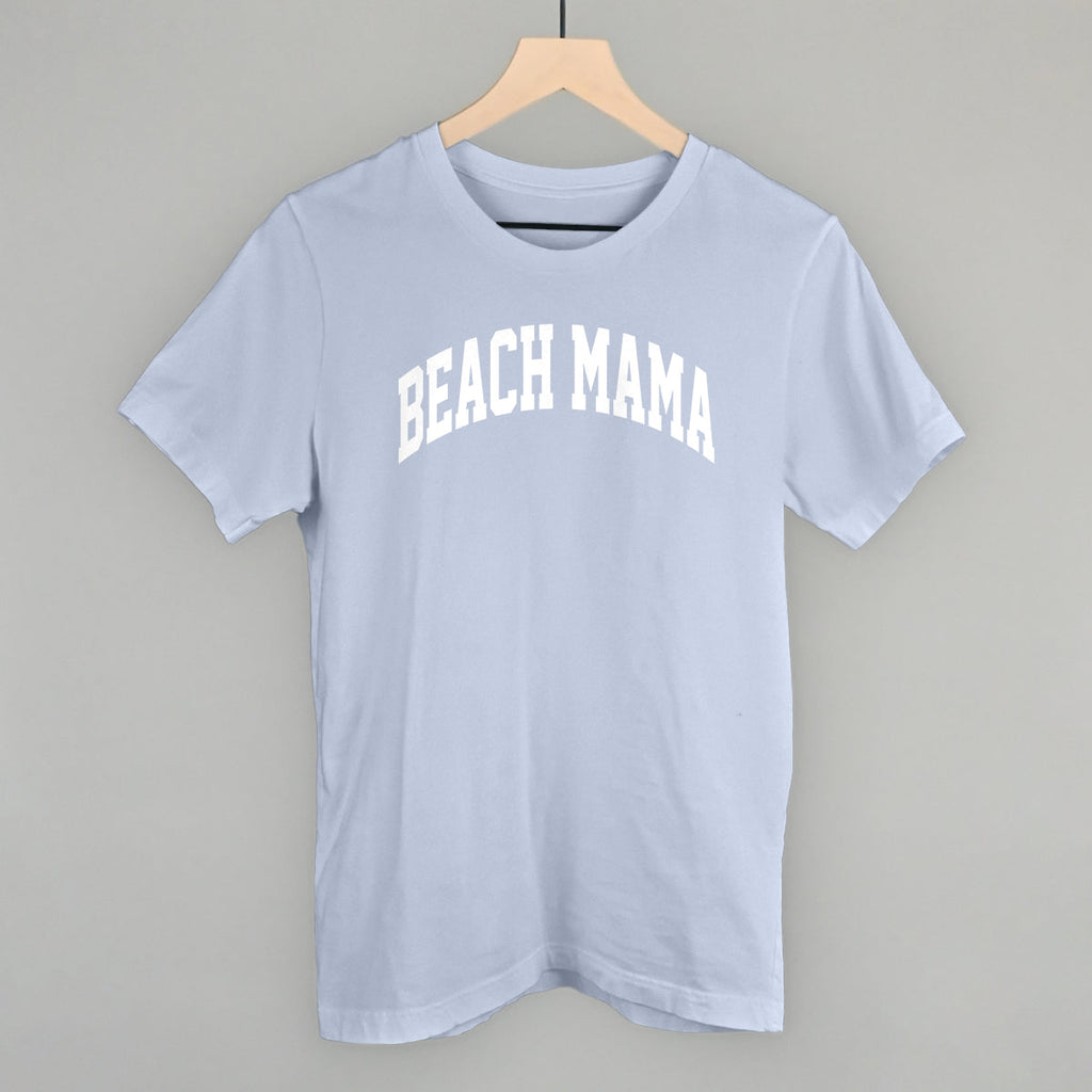 Beach Mama Arch (White) T-Shirts, Hoodie, Sweatshirt | RetroVerseTees.com (Image 1)