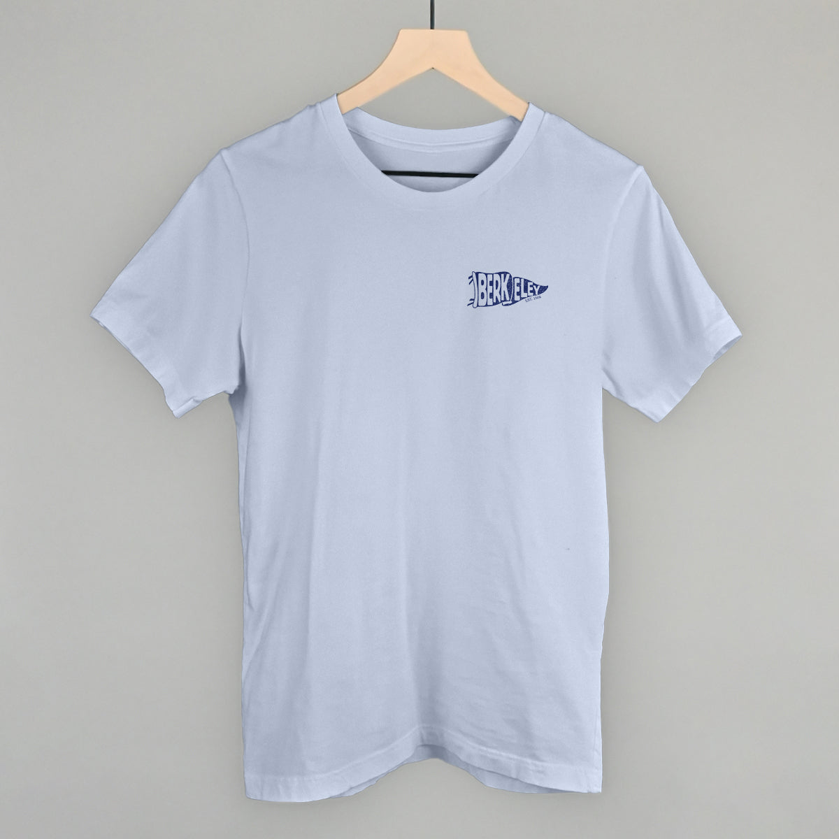 Berkeley Pennant Flag (Left Chest) T-Shirts, Hoodie, Sweatshirt | RetroVerseTees.com (Image 1)