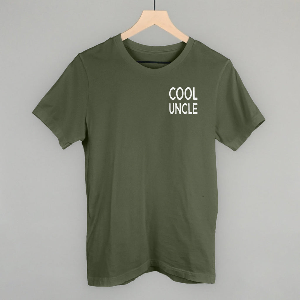 Cool Uncle (Left Chest) T-Shirts, Hoodie, Sweatshirt | RetroVerseTees.com (Image 3)