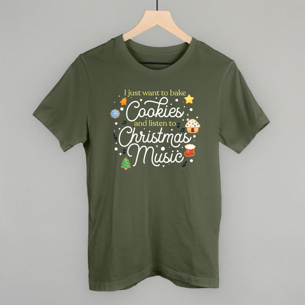 Bake Cookies & Listen To Christmas Music T-Shirts, Hoodie, Sweatshirt | RetroVerseTees.com (Image 3)