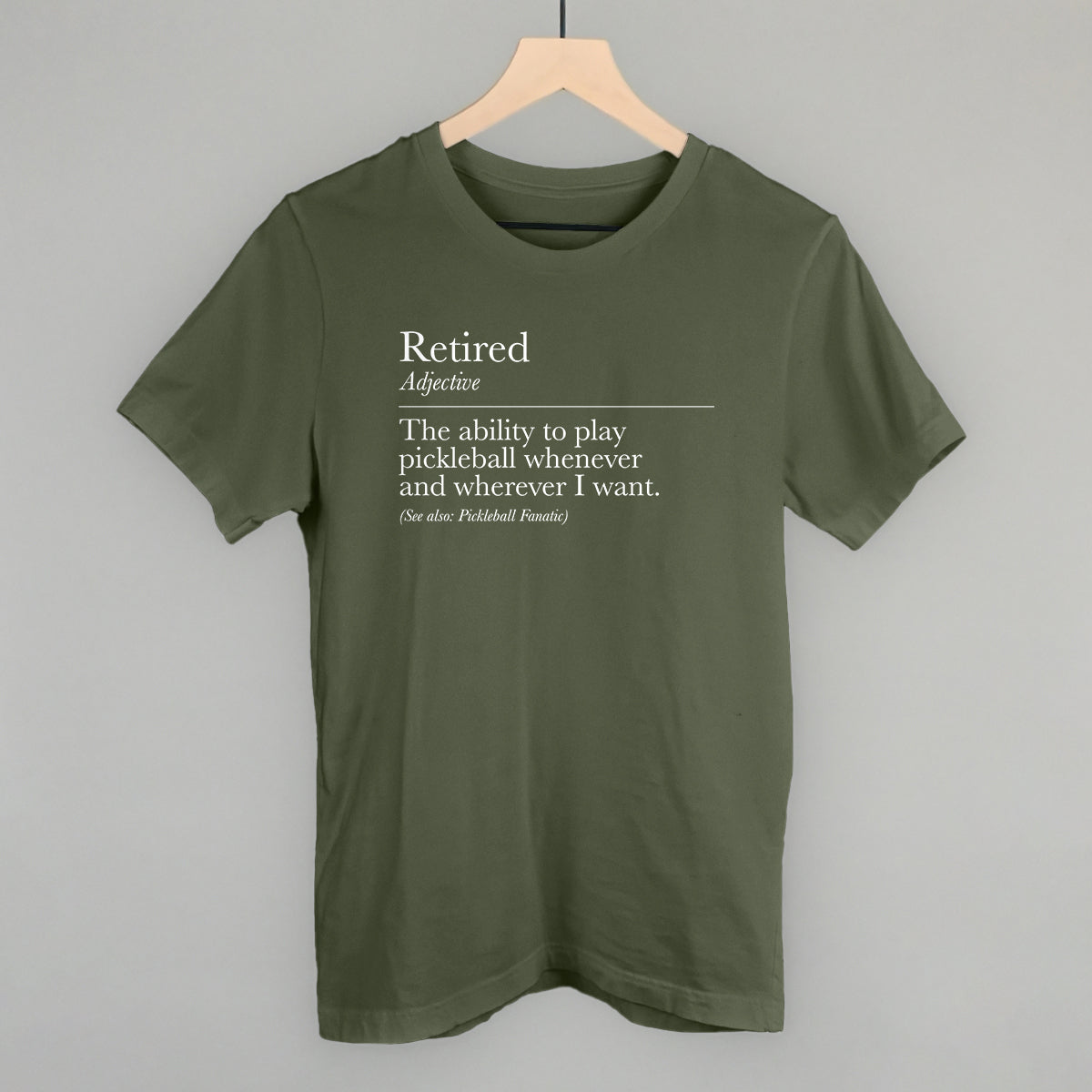 Retired Definition (Pickleball) T-Shirts, Hoodie, Sweatshirt | RetroVerseTees.com (Image 2)