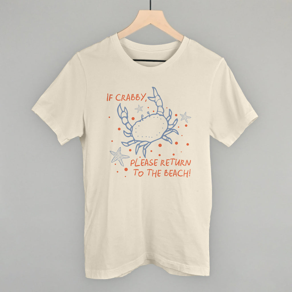 If Crabby, Please Return To The Beach T-Shirts, Hoodie, Sweatshirt | RetroVerseTees.com (Image 2)