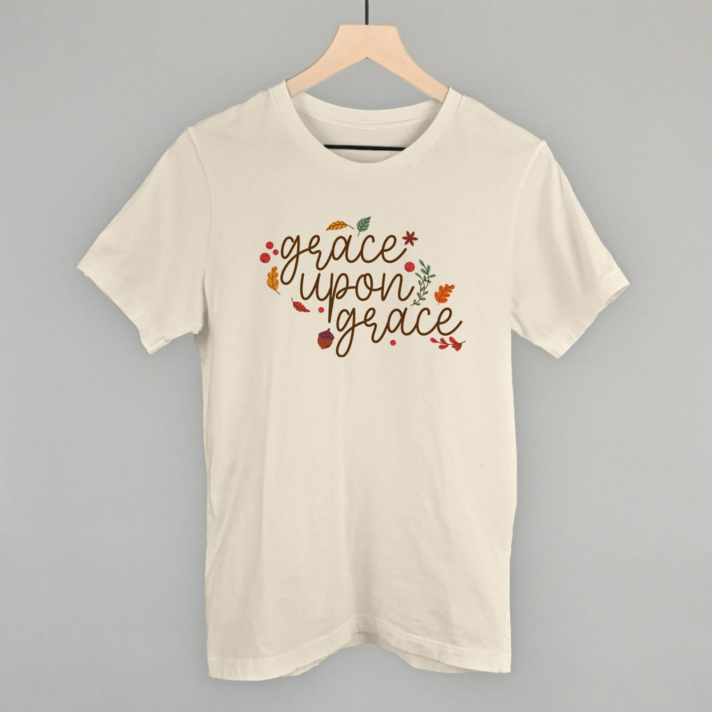 Grace Upon Grace Leaves T-Shirts, Hoodie, Sweatshirt | RetroVerseTees.com (Image 2)