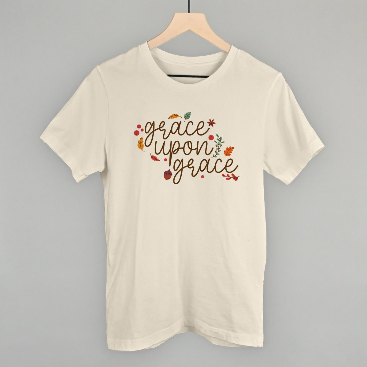 Grace Upon Grace Leaves T-Shirts, Hoodie, Sweatshirt | RetroVerseTees.com (Image 2)
