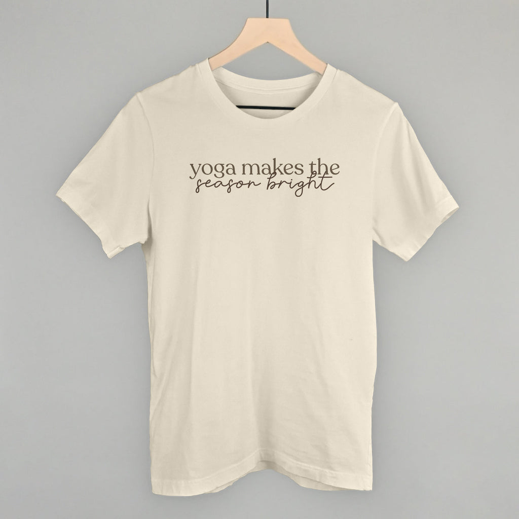 Yoga Makes The Season Bright T-Shirts, Hoodie, Sweatshirt | RetroVerseTees.com (Image 2)