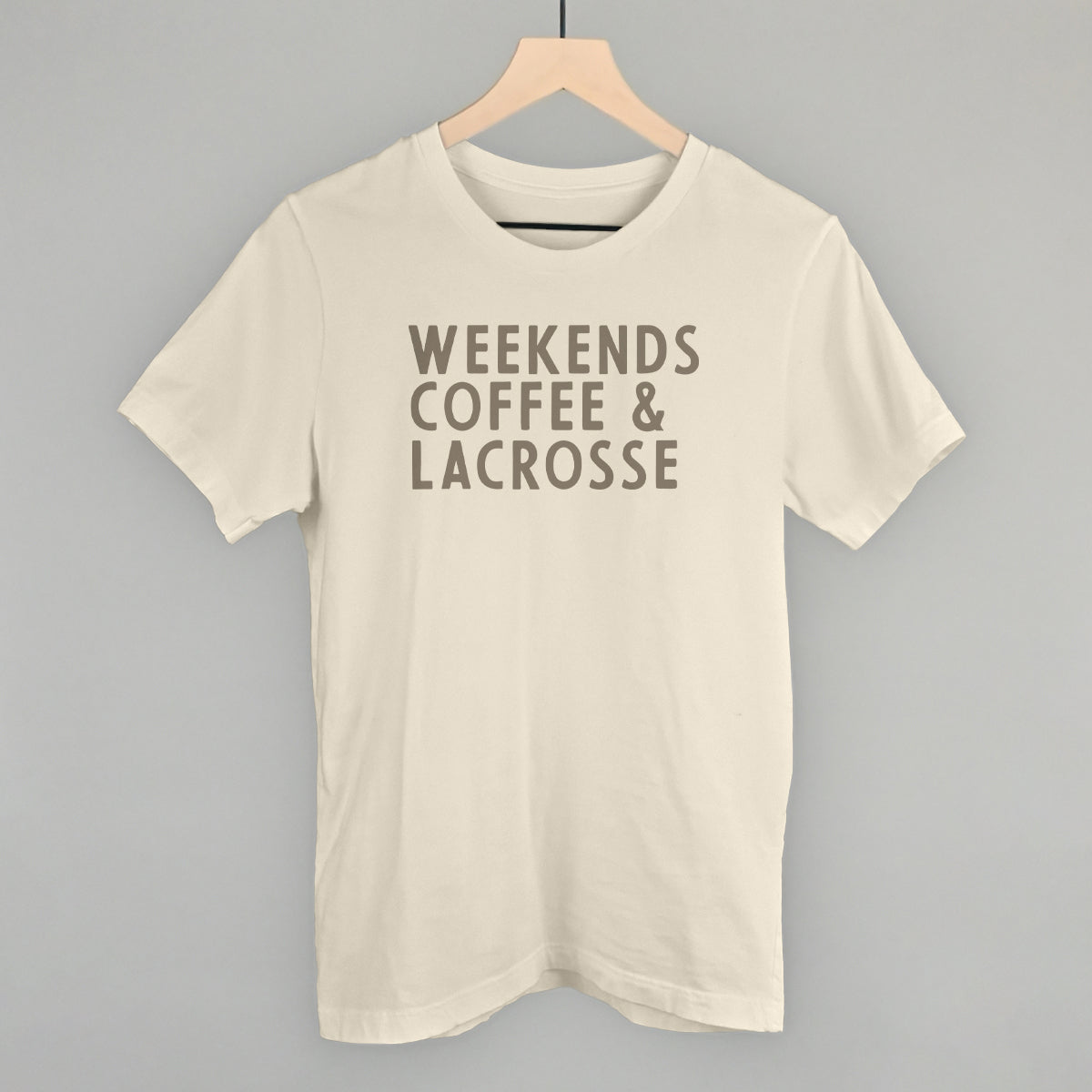 Weekends Coffee & Lacrosse T-Shirts, Hoodie, Sweatshirt | RetroVerseTees.com (Image 1)