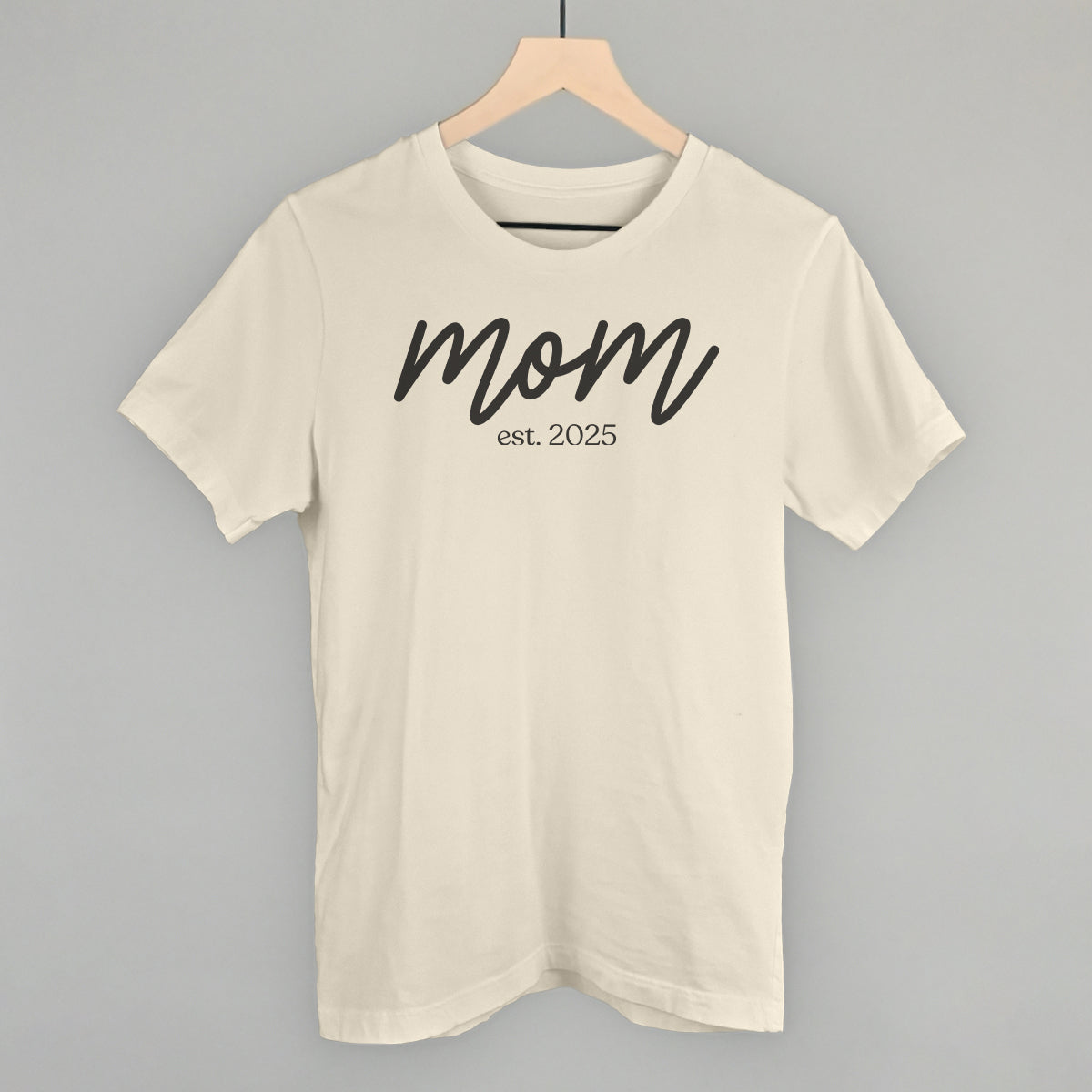 Mom Est. 2025 Script T-Shirts, Hoodie, Sweatshirt | RetroVerseTees.com (Image 3)