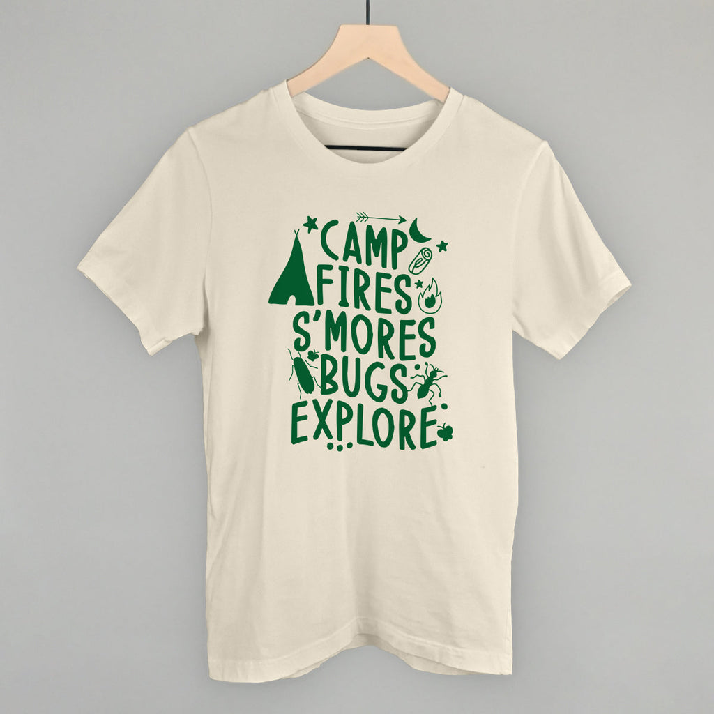 Campfires, S'mores, Bugs, Explore T-Shirts, Hoodie, Sweatshirt | RetroVerseTees.com (Image 2)
