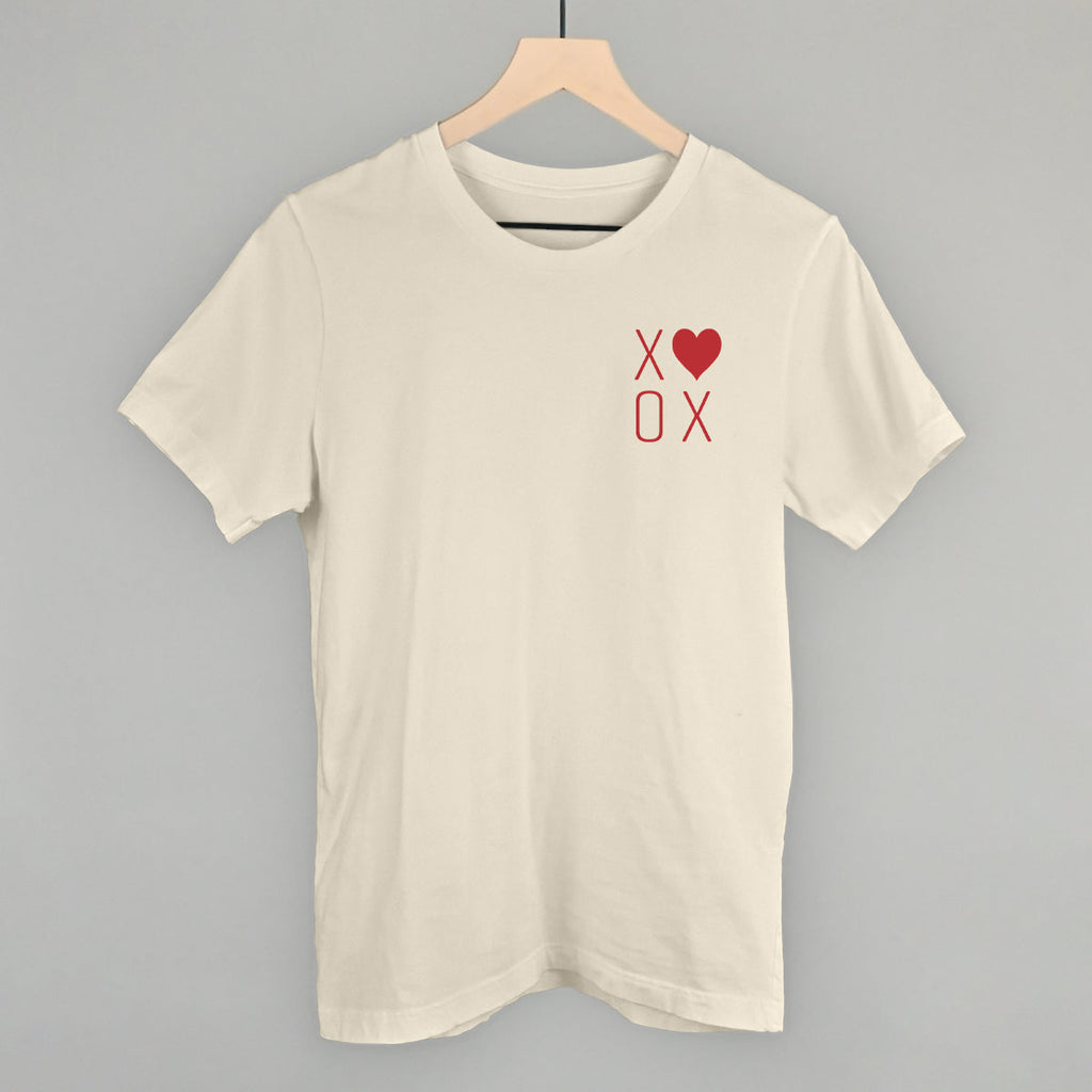 XOXO Heart (Left Chest) T-Shirts, Hoodie, Sweatshirt | RetroVerseTees.com (Image 2)