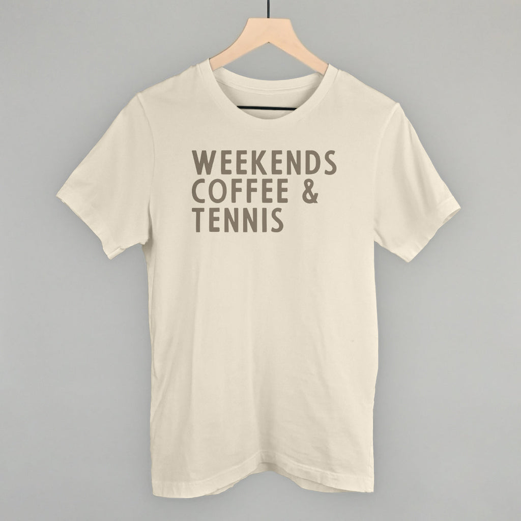 Weekends Coffee & Tennis T-Shirts, Hoodie, Sweatshirt | RetroVerseTees.com (Image 2)