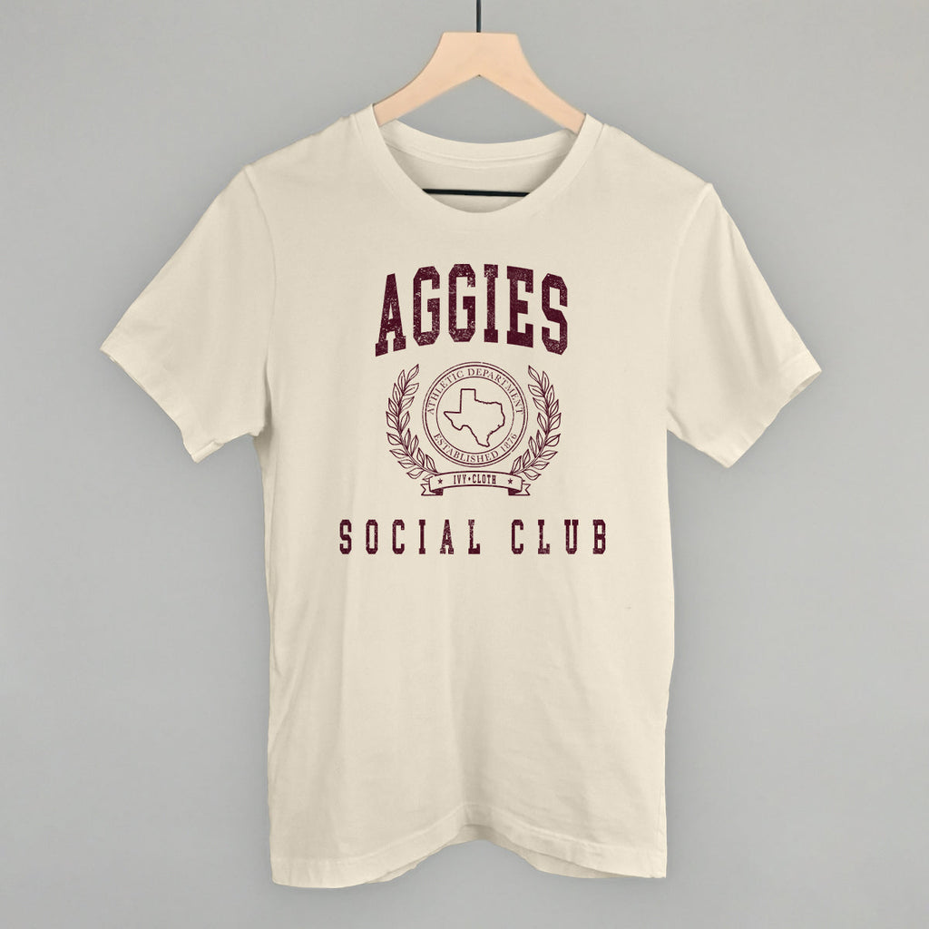 Aggies Social Club T-Shirts, Hoodie, Sweatshirt | RetroVerseTees.com (Image 2)