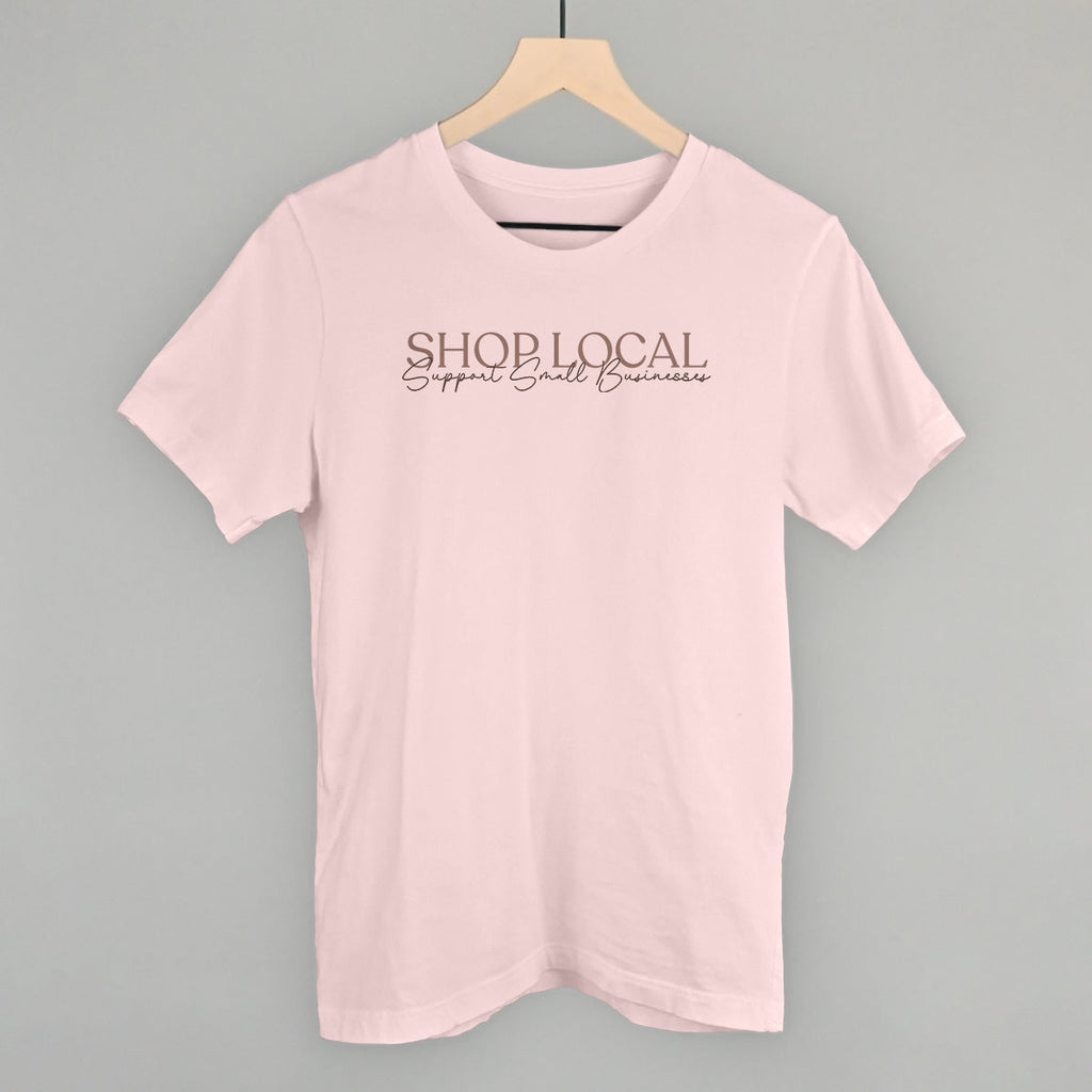 Shop Local Support Small Businesses (Tan) T-Shirts, Hoodie, Sweatshirt | RetroVerseTees.com (Image 1)