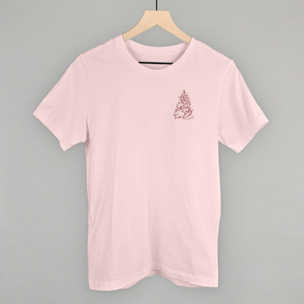Music Note Christmas Tree (Left Chest) T-Shirts, Hoodie, Sweatshirt | RetroVerseTees.com (Image 3)