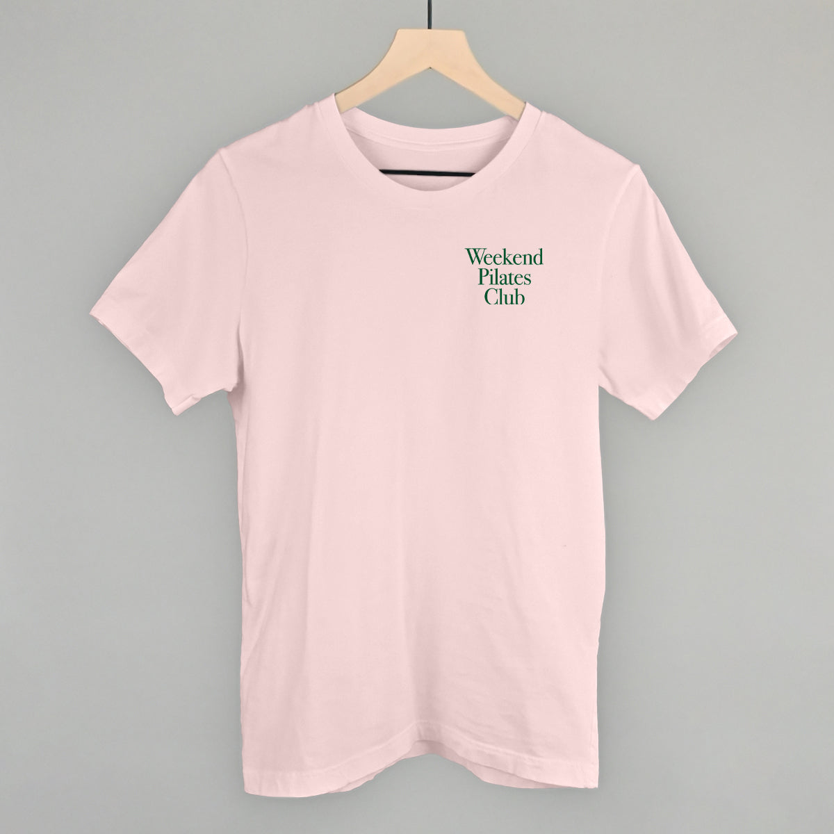 Weekend Pilates Club (Left Chest) T-Shirts, Hoodie, Sweatshirt | RetroVerseTees.com (Image 1)