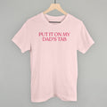 Put It On My Dad's Tab T-Shirts, Hoodie, Sweatshirt | RetroVerseTees.com (Image 1)