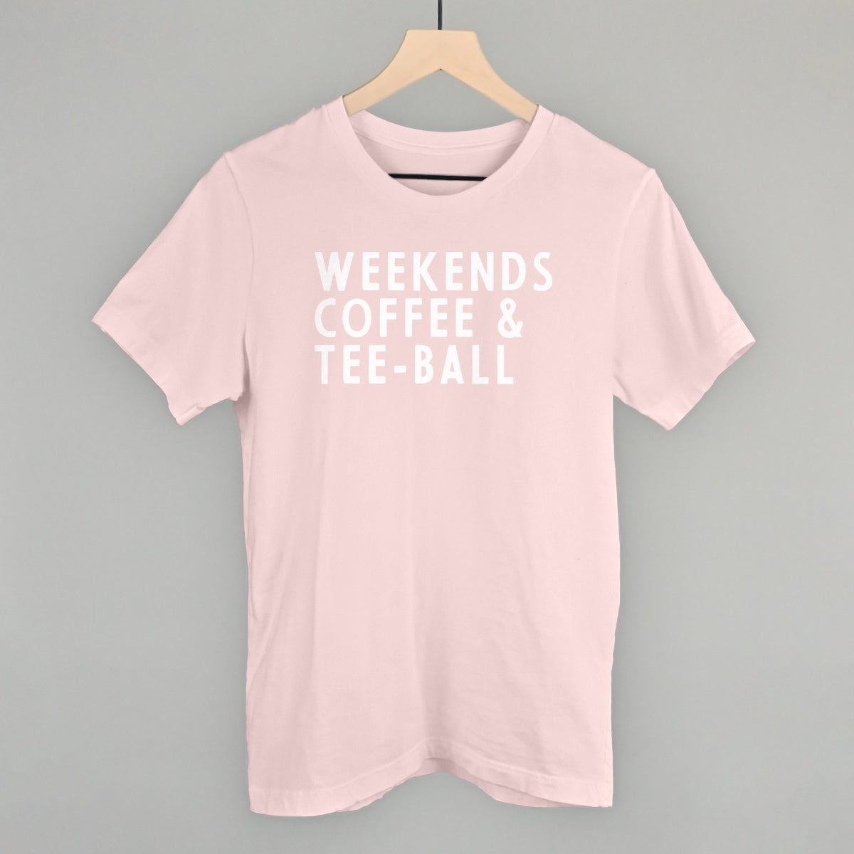 Weekends Coffee & Tee-Ball Hoodie, Sweatshirt | RetroVerseTees.com (Image 3)
