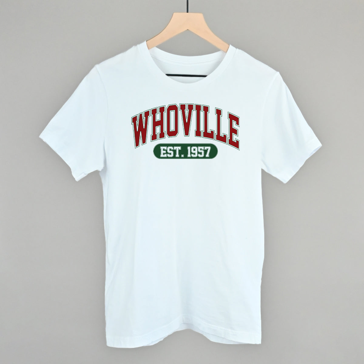Whoville Collegiate (Red) T-Shirts, Hoodie, Sweatshirt | RetroVerseTees.com (Image 3)