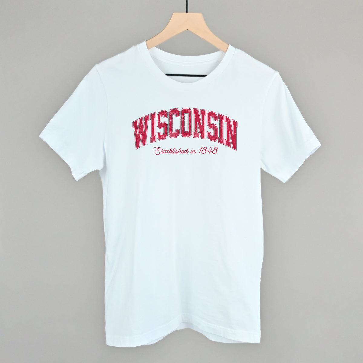 Wisconsin Varsity Arch T-Shirts, Hoodie, Sweatshirt | RetroVerseTees.com (Image 3)