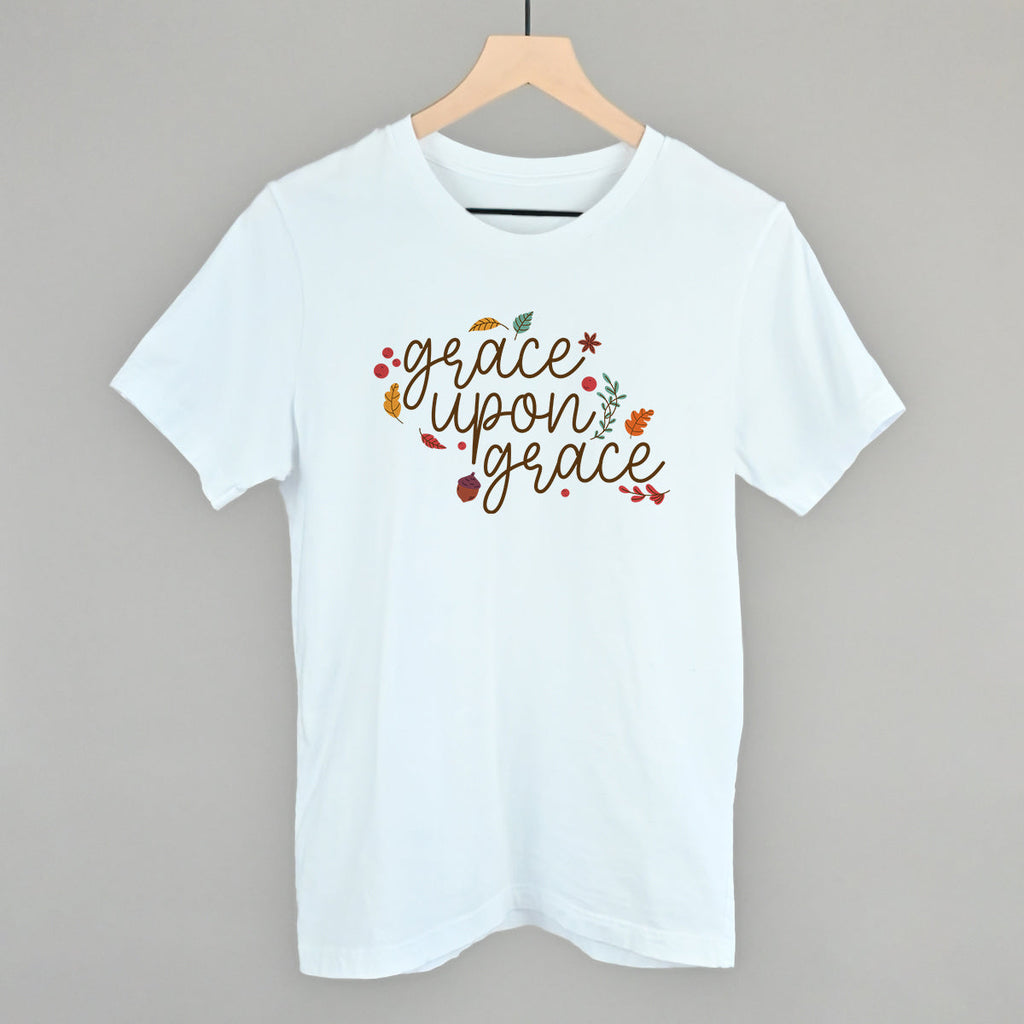 Grace Upon Grace Leaves T-Shirts, Hoodie, Sweatshirt | RetroVerseTees.com (Image 3)