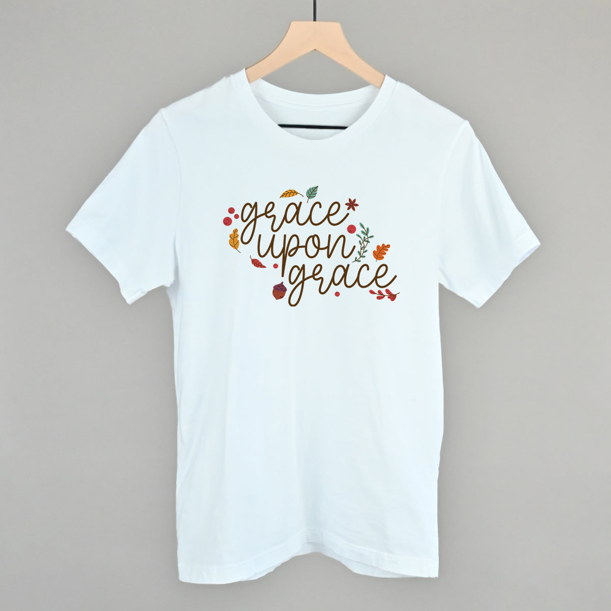 Grace Upon Grace Leaves T-Shirts, Hoodie, Sweatshirt | RetroVerseTees.com (Image 3)