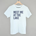 Meet Me At The Lake (Blue) T-Shirts, Hoodie, Sweatshirt | RetroVerseTees.com (Image 1)