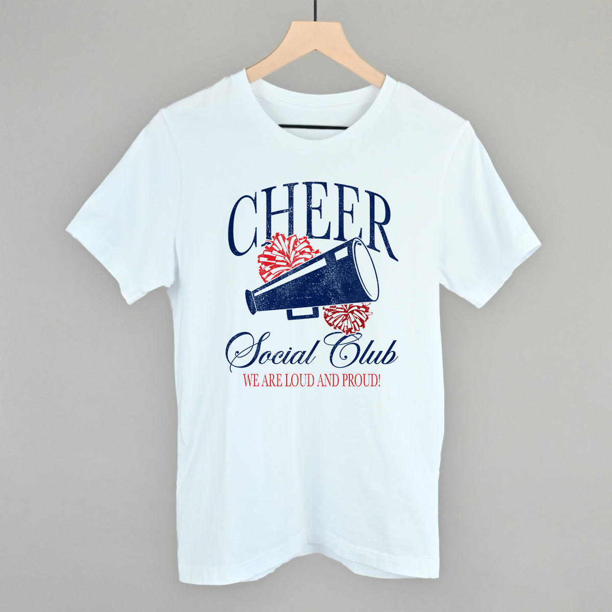 Cheer Social Club Blue T-Shirts, Hoodie, Sweatshirt | RetroVerseTees.com (Image 2)