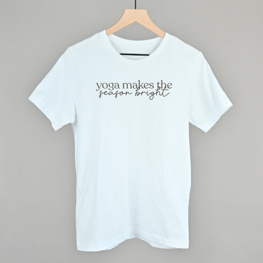 Yoga Makes The Season Bright T-Shirts, Hoodie, Sweatshirt | RetroVerseTees.com (Image 3)