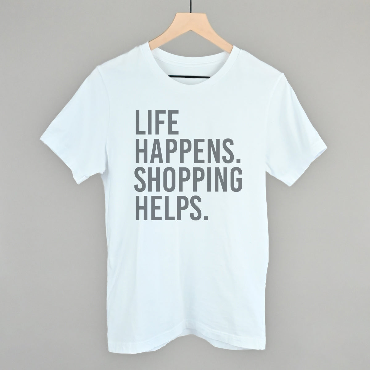 Life Happens. Shopping Helps. T-Shirts, Hoodie, Sweatshirt | RetroVerseTees.com (Image 3)