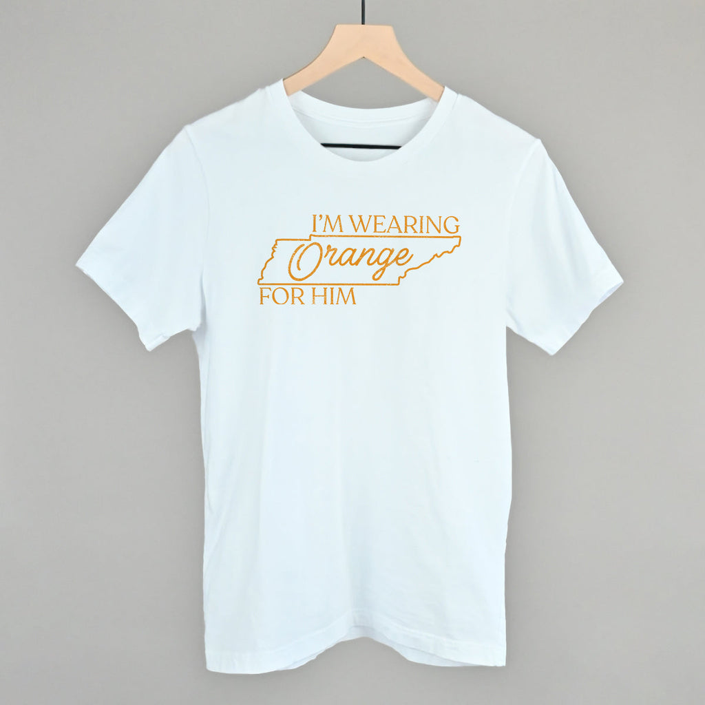 I'm Wearing Orange For Him T-Shirts, Hoodie, Sweatshirt | RetroVerseTees.com (Image 3)