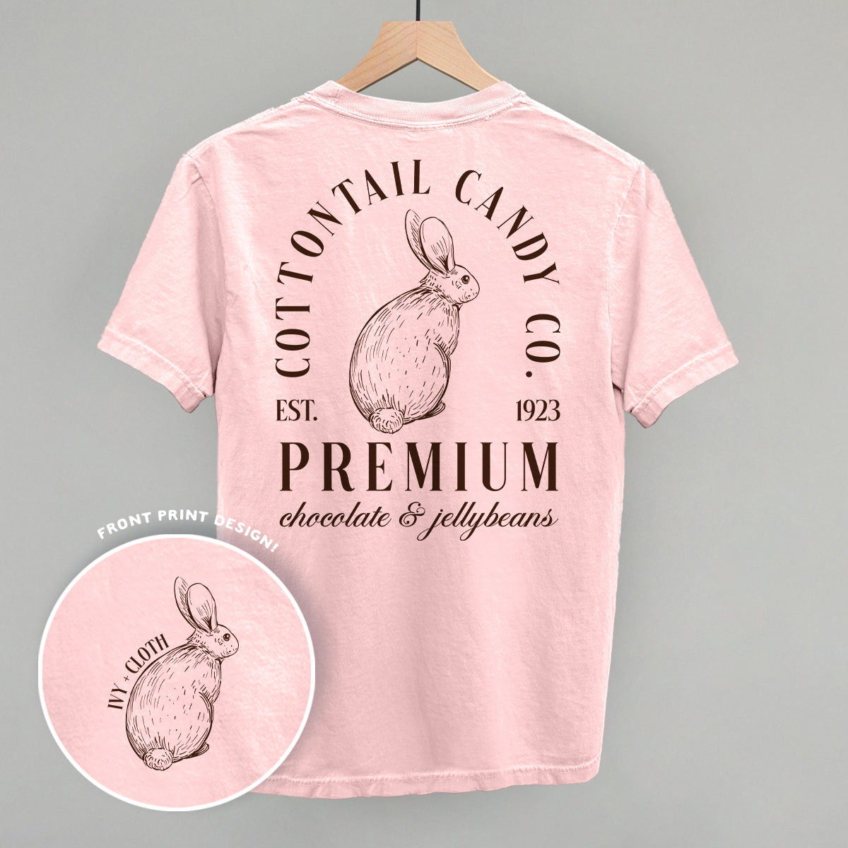 Cottontail Candy Co. (Back Print) T-Shirts, Hoodie, Sweatshirt | RetroVerseTees.com (Image 3)