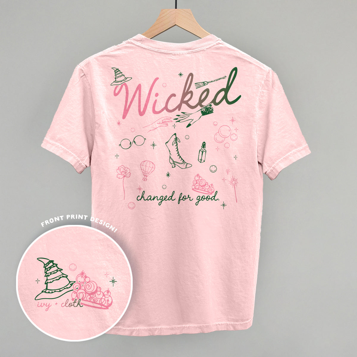 Wicked Doodles (Back Print) T-Shirts, Hoodie, Sweatshirt | RetroVerseTees.com (Image 2)