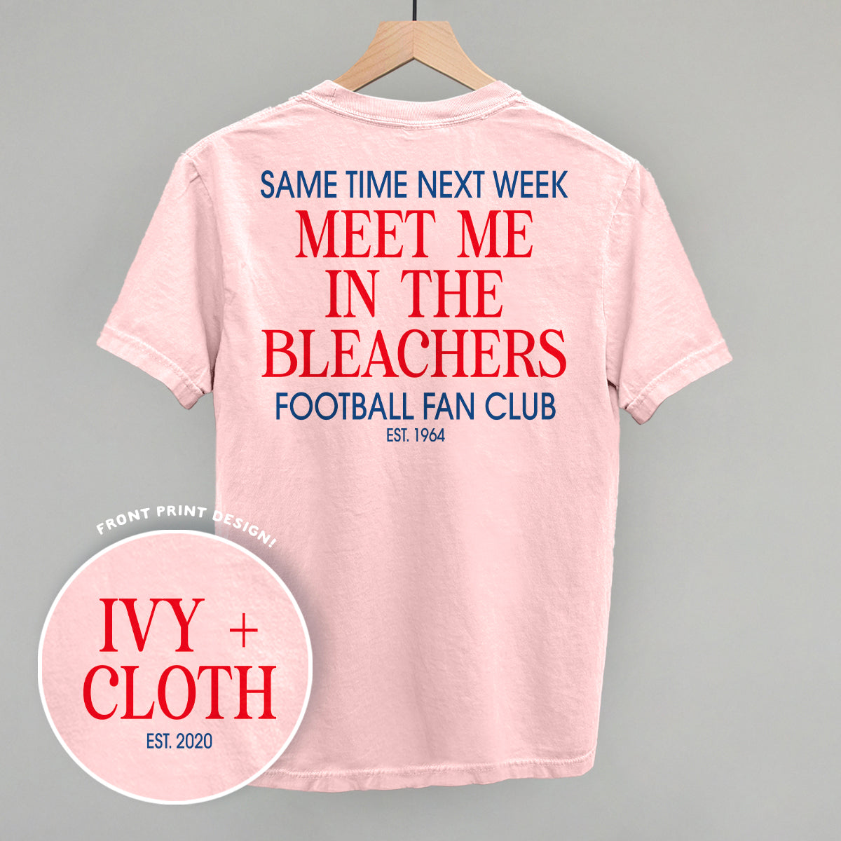 Meet Me In The Bleachers (Back Print) T-Shirts, Hoodie, Sweatshirt | RetroVerseTees.com (Image 1)