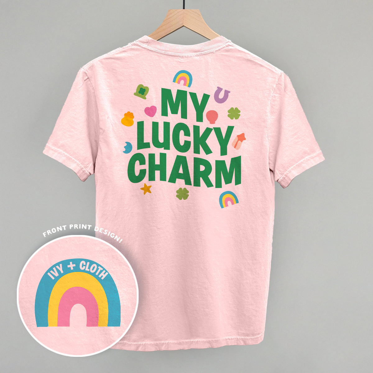 My Lucky Charm (Back Print) T-Shirts, Hoodie, Sweatshirt | RetroVerseTees.com (Image 1)