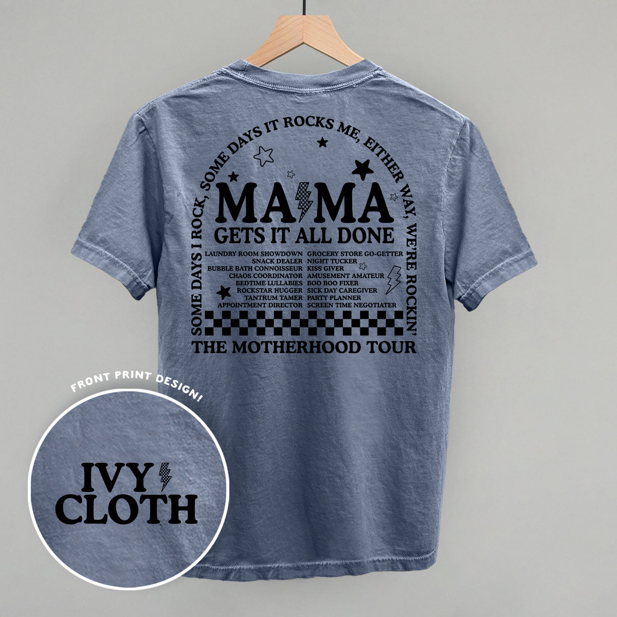 The Motherhood Tour (Back Print) T-Shirts, Hoodie, Sweatshirt | RetroVerseTees.com (Image 3)