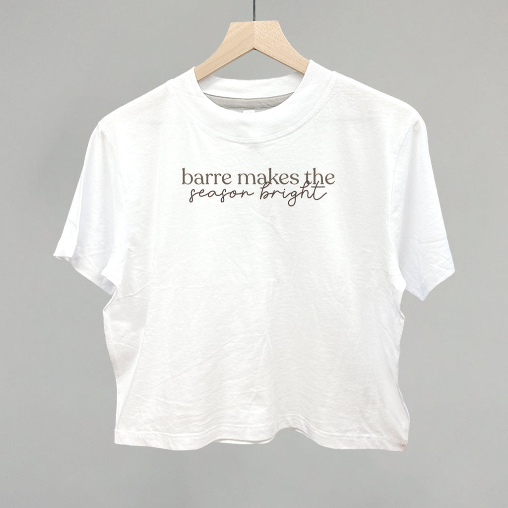 Barre Makes The Season Bright T-Shirts, Hoodie, Sweatshirt | RetroVerseTees.com (Image 4)