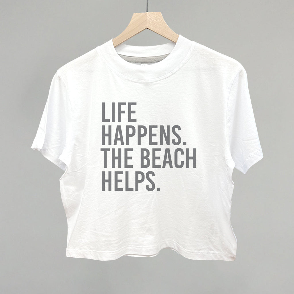 Life Happens. The Beach Helps. T-Shirts, Hoodie, Sweatshirt | RetroVerseTees.com (Image 4)
