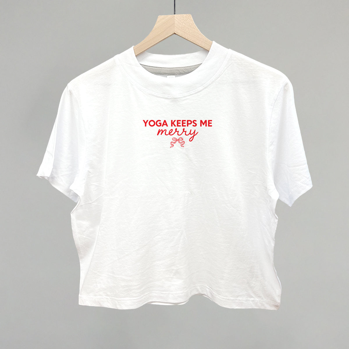 Yoga Keeps Me Merry T-Shirts, Hoodie, Sweatshirt | RetroVerseTees.com (Image 1)