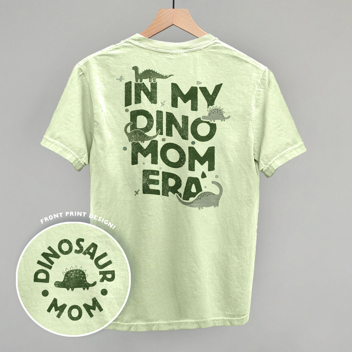 In My Dino Mom Era (Back Print) T-Shirts, Hoodie, Sweatshirt | RetroVerseTees.com (Image 1)