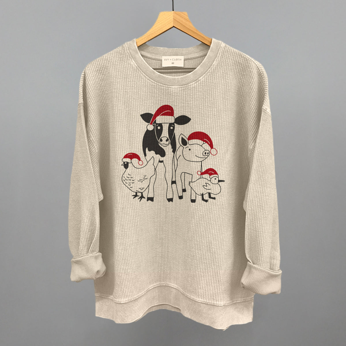 Holiday Farm Animals T-Shirts, Hoodie, Sweatshirt | RetroVerseTees.com (Image 1)