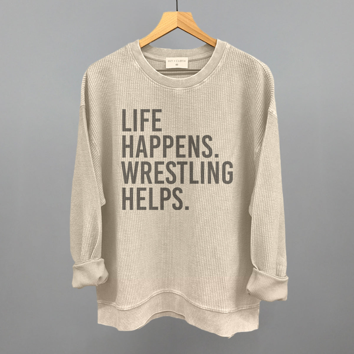 Life Happens Wrestling Helps T-Shirts, Hoodie, Sweatshirt | RetroVerseTees.com (Image 5)