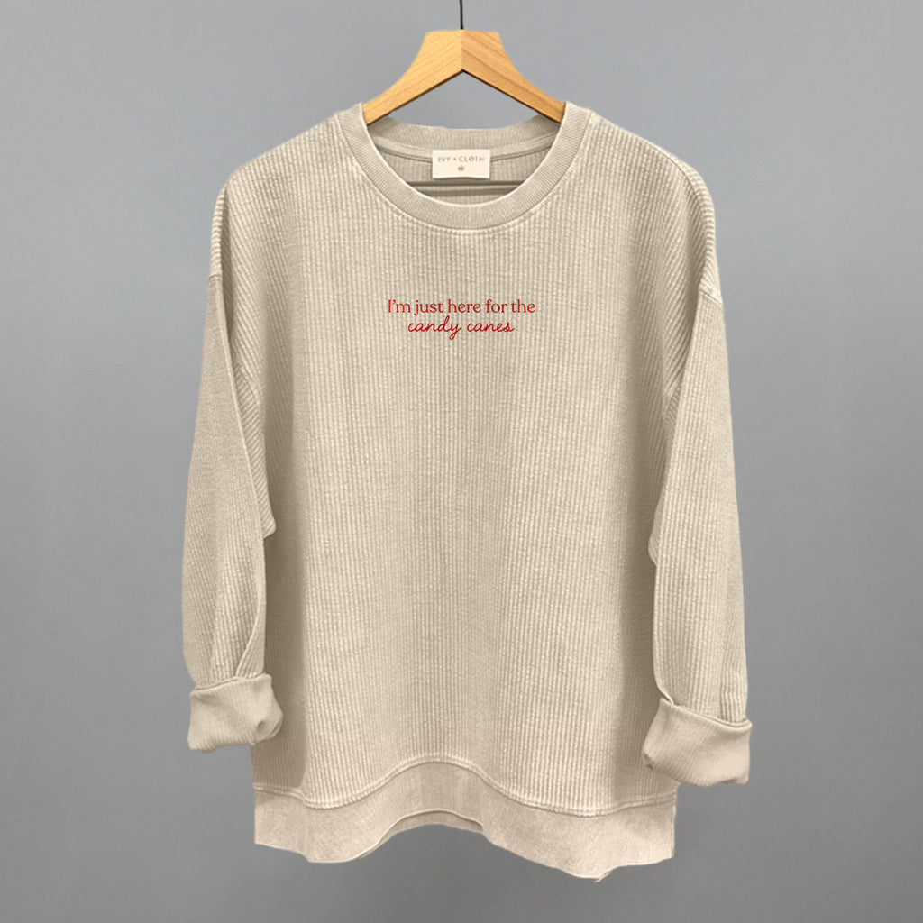 I'm Just Here For The Candy Canes T-Shirts, Hoodie, Sweatshirt | RetroVerseTees.com (Image 1)