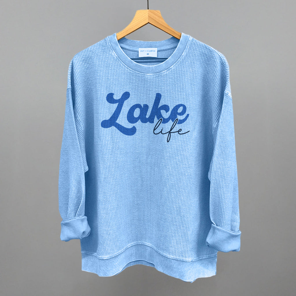 Lake Life Script T-Shirts, Hoodie, Sweatshirt | RetroVerseTees.com (Image 1)