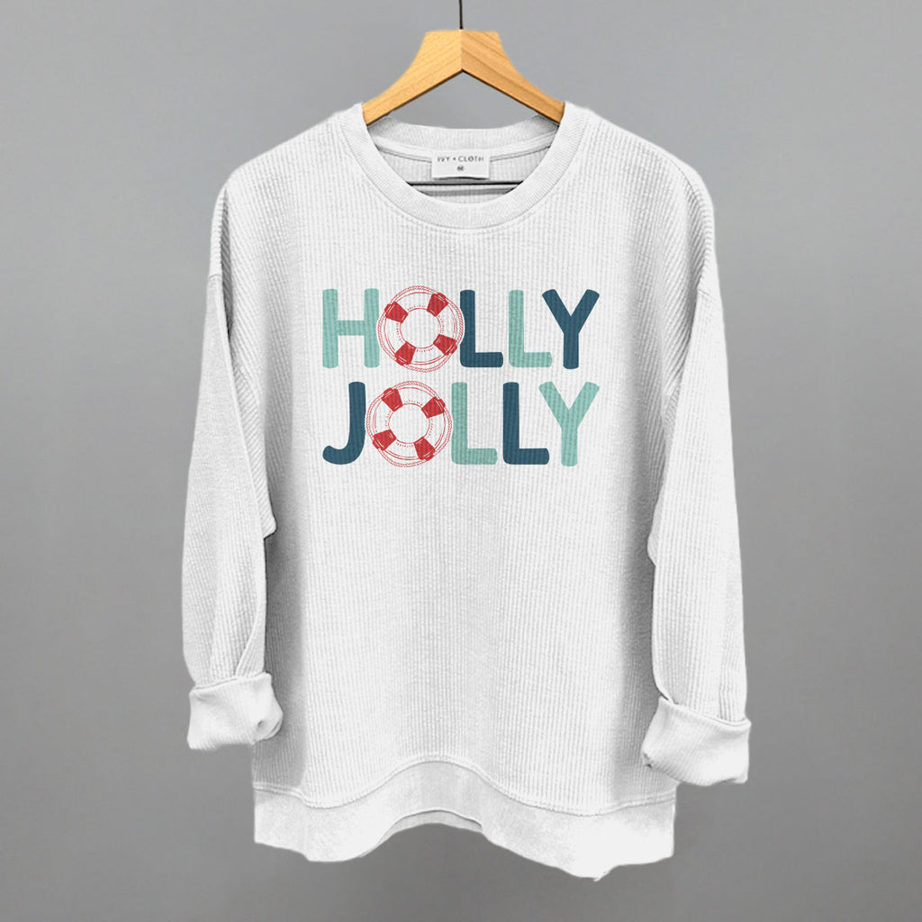 Holly Jolly (Life Saver Buoy) T-Shirts, Hoodie, Sweatshirt | RetroVerseTees.com (Image 1)