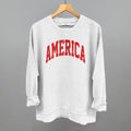 America Distressed Arch T-Shirts, Hoodie, Sweatshirt | RetroVerseTees.com (Image 1)