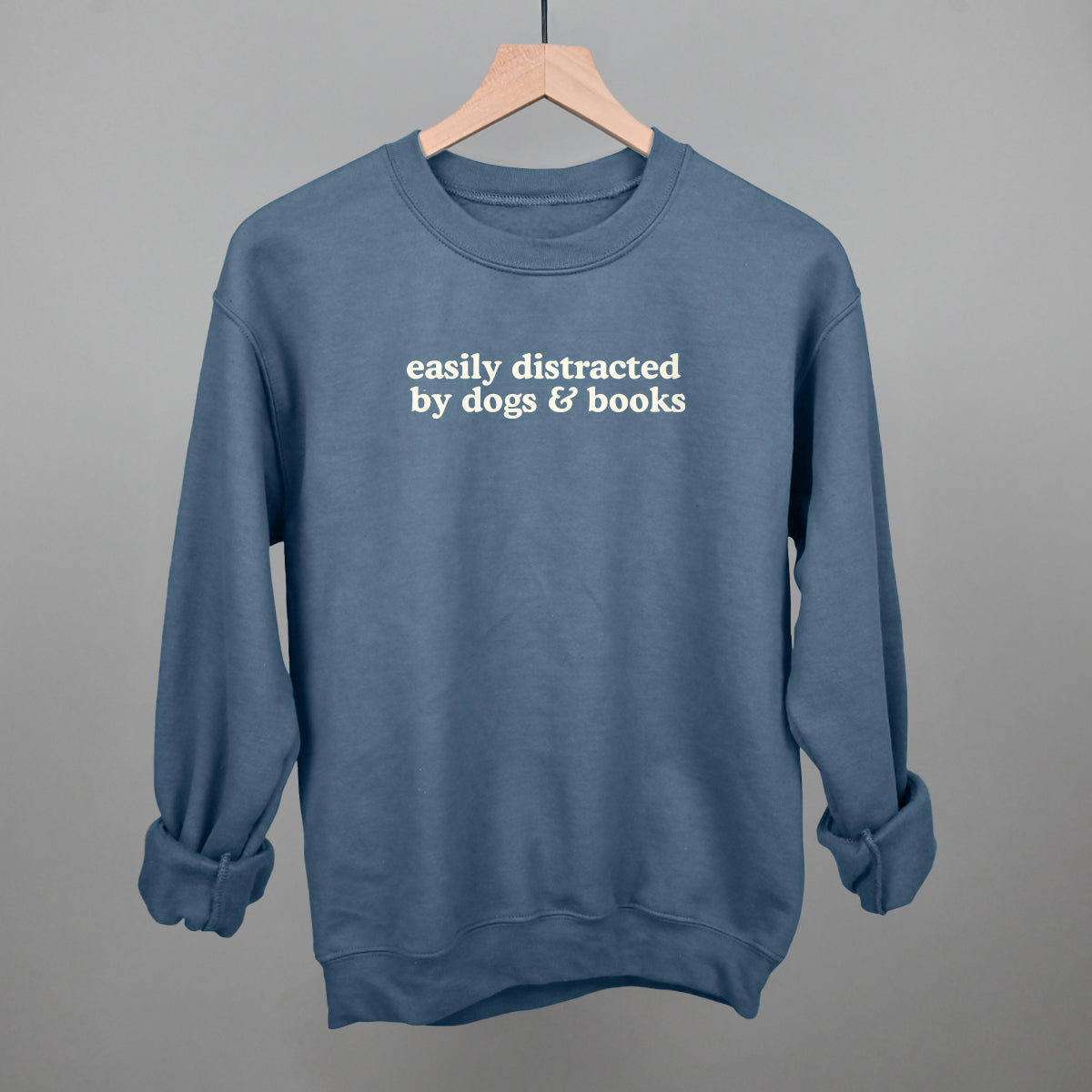 Easily Distracted By Dogs & Books T-Shirts, Hoodie, Sweatshirt | RetroVerseTees.com (Image 3)