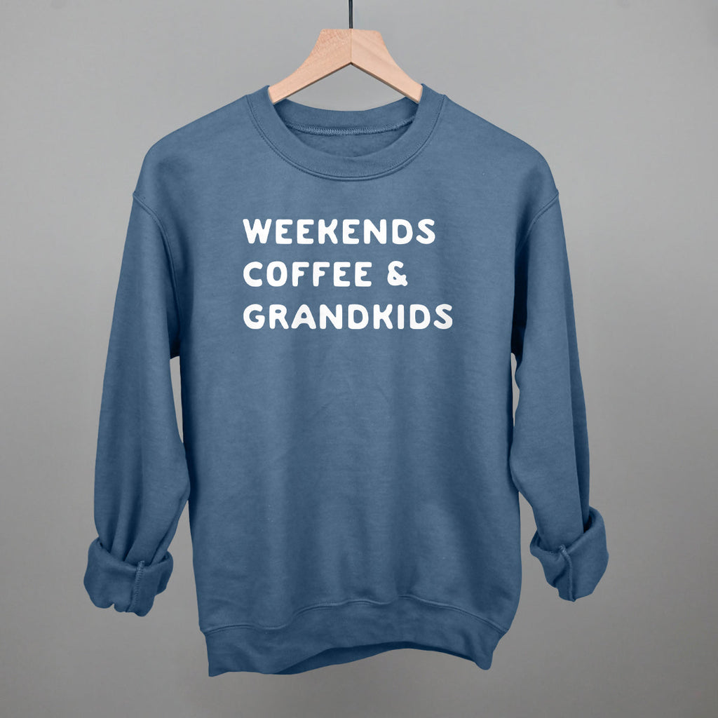 Weekends Coffee & Grandkids T-Shirts, Hoodie, Sweatshirt | RetroVerseTees.com (Image 3)