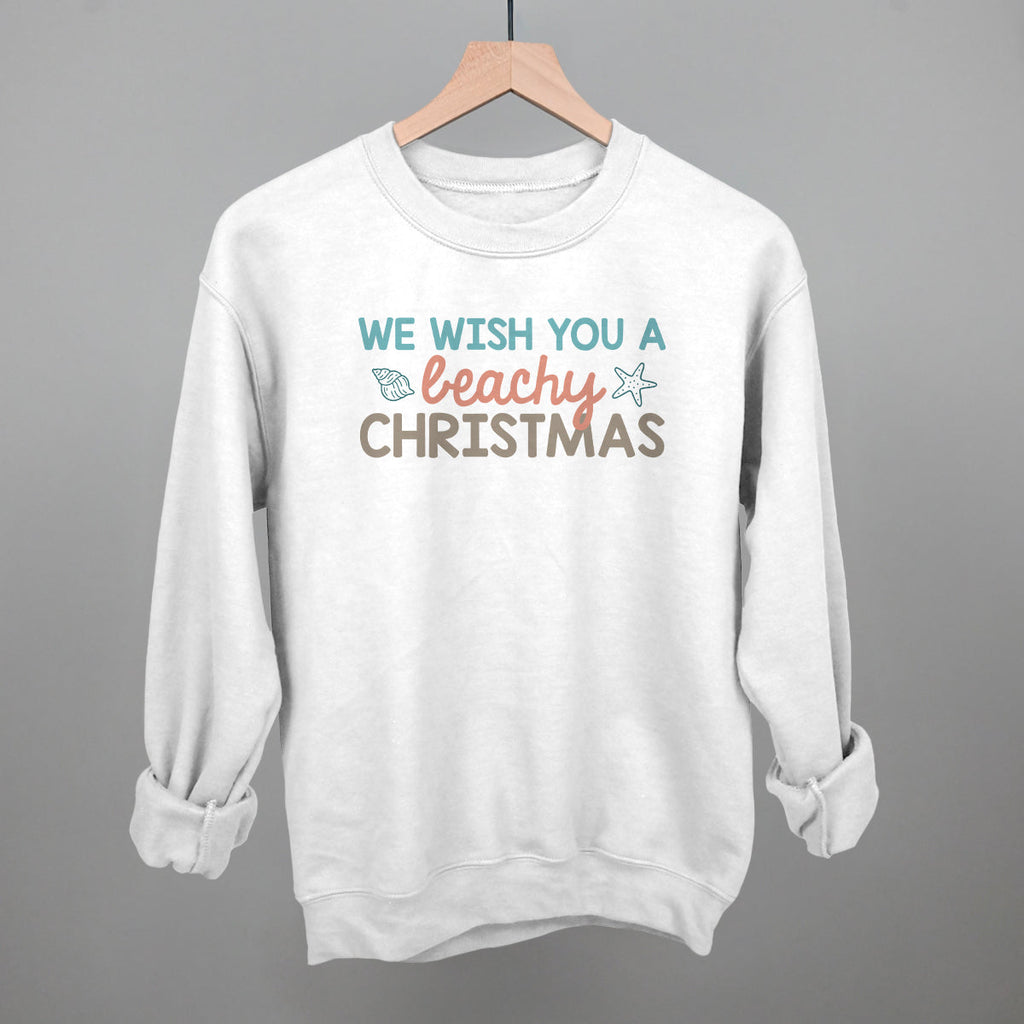 We Wish You A Beachy Christmas T-Shirts, Hoodie, Sweatshirt | RetroVerseTees.com (Image 1)