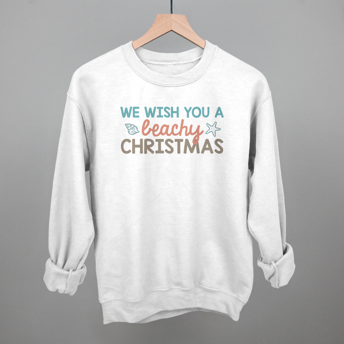 We Wish You A Beachy Christmas T-Shirts, Hoodie, Sweatshirt | RetroVerseTees.com (Image 1)