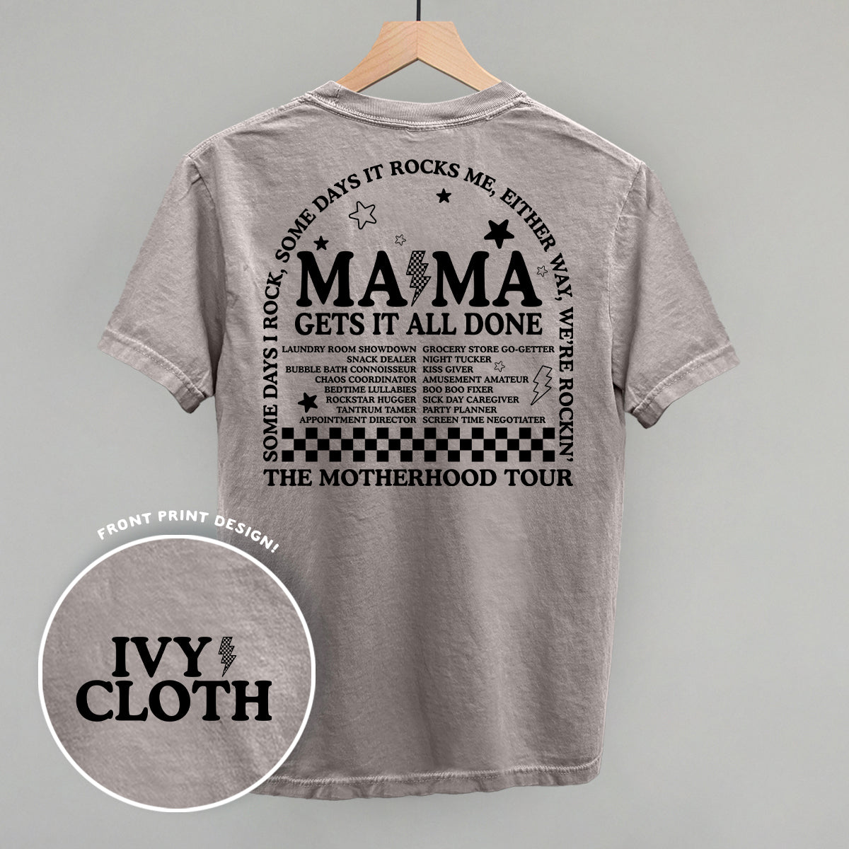The Motherhood Tour (Back Print) T-Shirts, Hoodie, Sweatshirt | RetroVerseTees.com (Image 4)