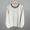 Heather Grey Oversized Varsity Crew T-Shirts, Hoodie, Sweatshirt | RetroVerseTees.com